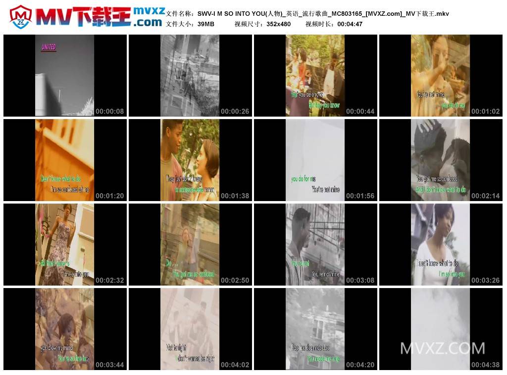 SWV-I M SO INTO YOU(人物)_英语_流行歌曲_MC803165